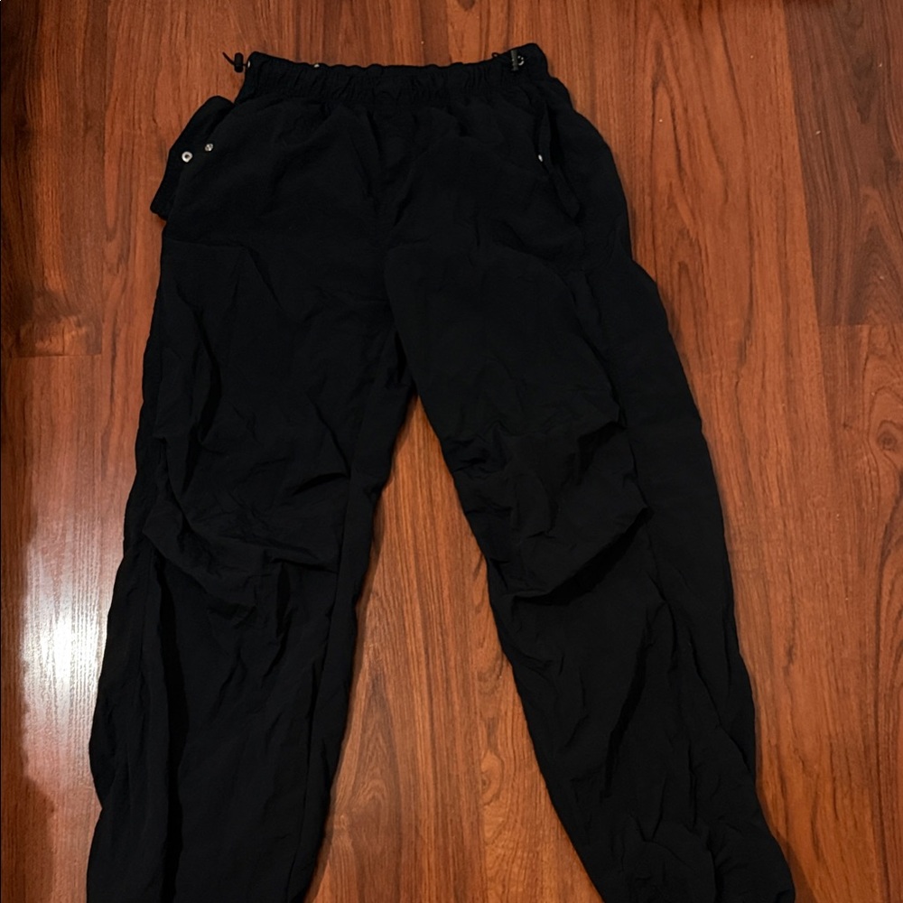Parachute Black Cargo Pants